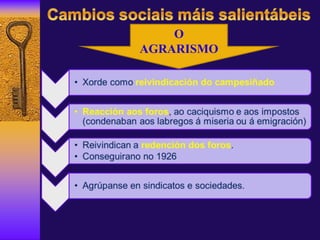 O
AGRARISMO
 