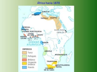 África hacia 1870
 