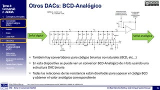 Tema_4_Transparencias dac ADC electrónica | PPTX