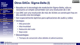 Tema_4_Transparencias dac ADC electrónica | PPTX