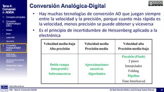 Tema_4_Transparencias dac ADC electrónica | PPTX