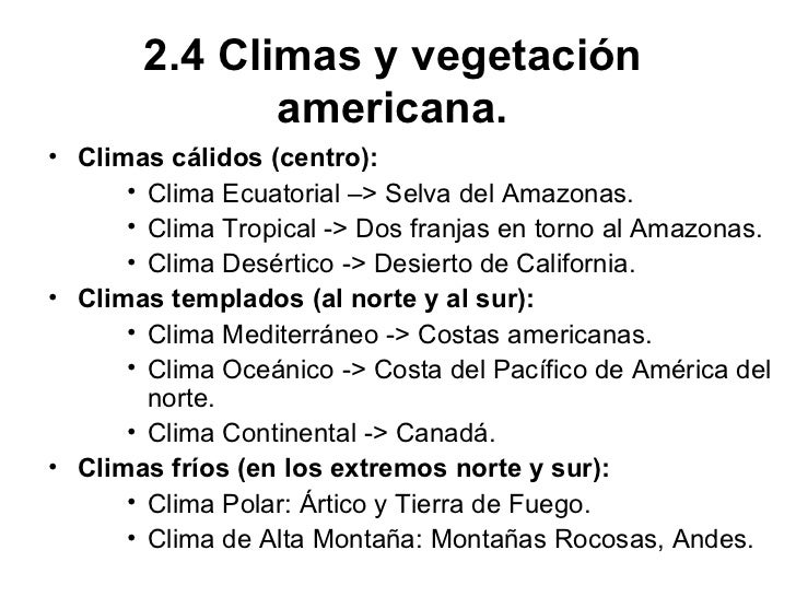Los continentes