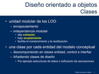 Tema 5 - Diseño orientado a objetos en Java | PDF