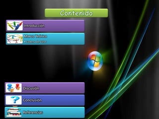 Introducción
Marco Teórico
•Cadena de Valor
• Construcción y Análisis
• Estructura
• Definición
Discusión
Conclusión
Referencias
 