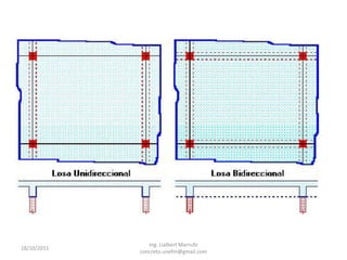 Ing. Lialbert Marrufo
18/10/2011
             concreto.unefm@gmail.com
 
