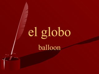 el globo balloon 