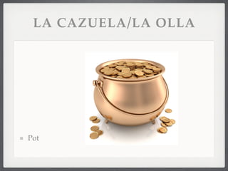 LA CAZUELA/LA OLLA




Pot
 