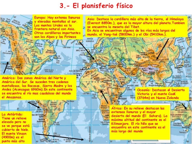 Tema 5 Los Oceanos Y Continentes