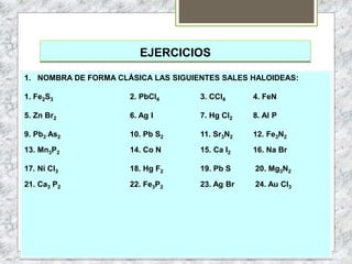 Tema 5 quimica inorganica 2 | PPTX
