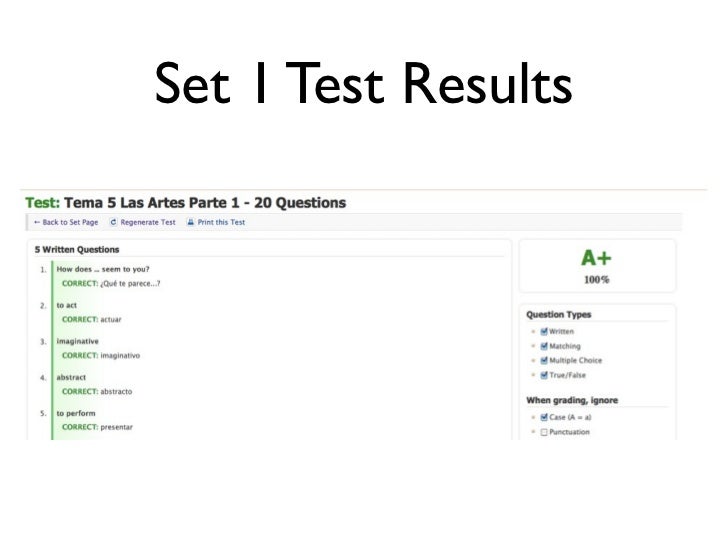 Tema 5 quizlet results