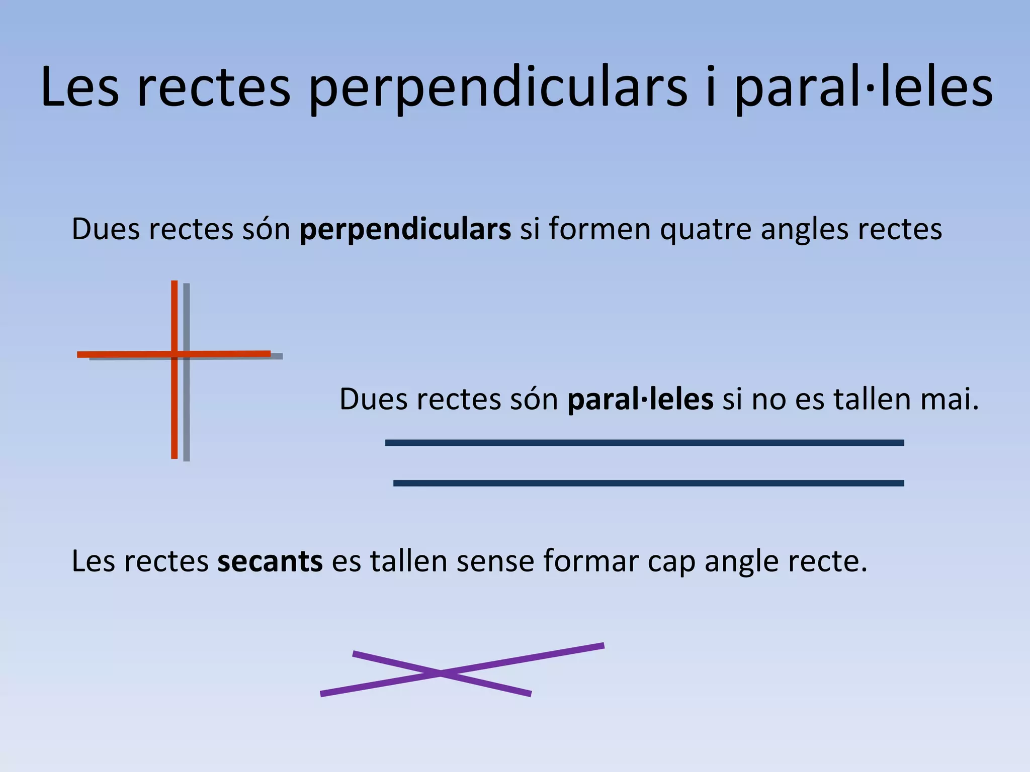 Angle Recte Tema 5 rectes angles | PPT