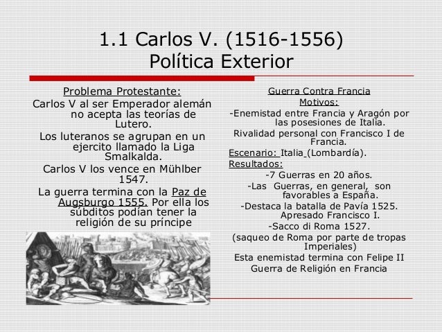 Resultado de imagen de imagenes de la politica exterior de carlos I