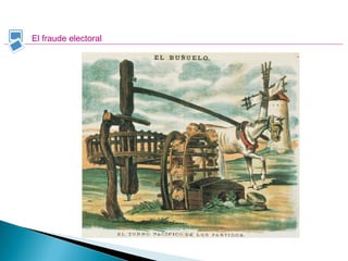 El fraude electoral
 