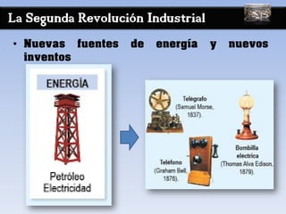Tema  - La segunda revolución industrial