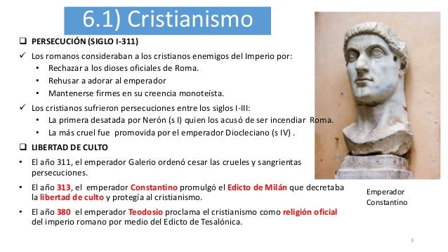 Resultado de imagen de CONSTANTINO Y LA INSTITUCIONALIZACIÓN DE LA RELIGIÓN CRISTIANA