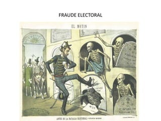 FRAUDE ELECTORAL
 