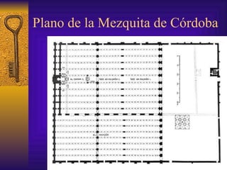 Plano de la Mezquita de Córdoba 