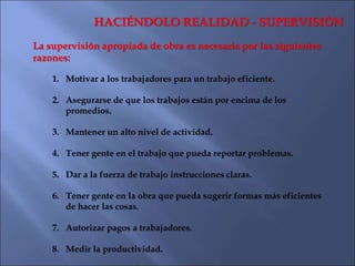 MEJORANDO SUS MÉTODOS DE TRABAJO
Incrementar la productividad significa cambiar los
métodos de trabajo, es decir, reducir ...