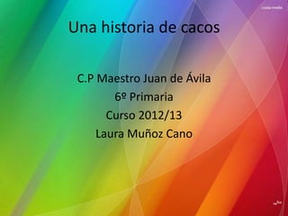 Una historia de cacos

 C.P Maestro Juan de Ávila
        6º Primaria
       Curso 2012/13
     Laura Muñoz Cano
 