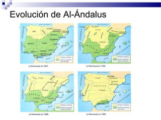 Evolución de Al-Ándalus
 