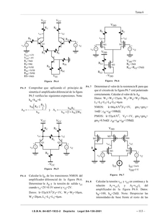 Tema 7:Amplificador Diferencial