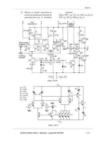 Tema 7:Amplificador Diferencial