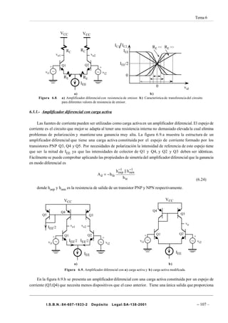 Tema 7:Amplificador Diferencial