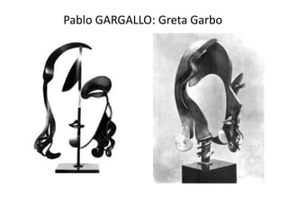 Pablo GARGALLO: Greta Garbo