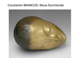 Constantin BRANCUSI: Musa Durmiendo