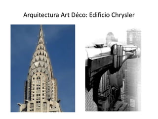 Arquitectura Art Déco: Edificio Chrysler