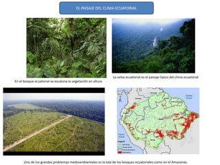 Tema 6 climas y paisajes de la tierra | PPTX