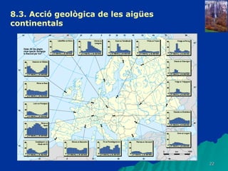 8.3.  Acció geològica de les aigües continentals   