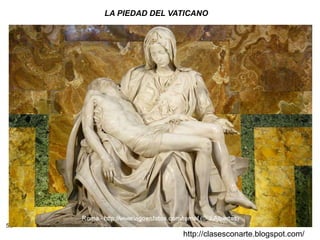 58
http://clasesconarte.blogspot.com/
LA PIEDAD DEL VATICANO
 