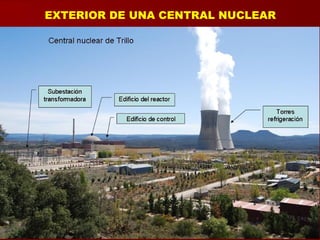 EXTERIOR DE UNA CENTRAL NUCLEAR
 