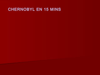 CHERNOBYL EN 15 MINS
 
