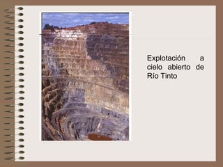 Explotación
a
cielo abierto de
Río Tinto

 