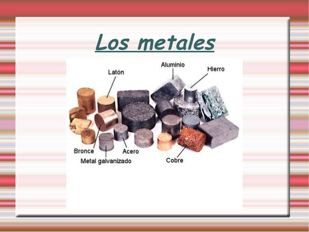 Tema 6; los metales