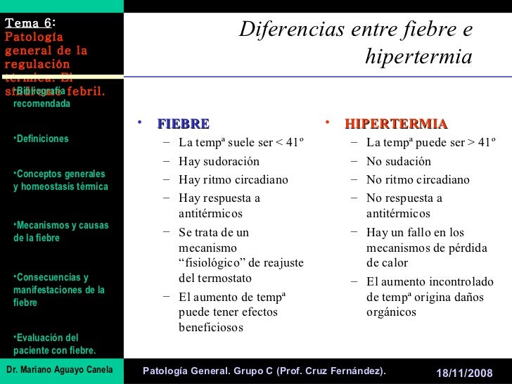 Tema 6 Pg Termorregulacion Y Fiebre