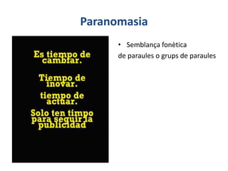 Tema 6: Figures retòriques | PPTX