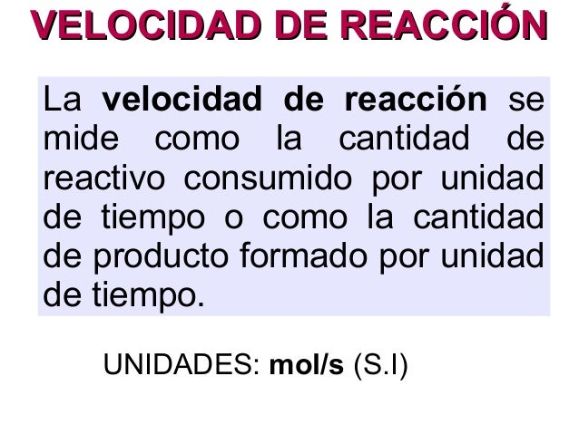 Reacciones químicas 3º ESO