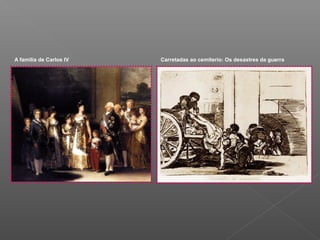 A familia de Carlos IV   Carretadas ao cemiterio: Os desastres da guerra
 