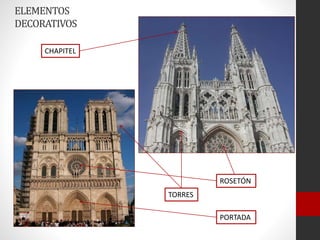 ELEMENTOS
DECORATIVOS
CHAPITEL
TORRES
ROSETÓN
PORTADA
 