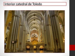 Interior catedral de Toledo
 