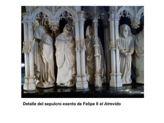 Detalle del sepulcro exento de Felipe II el Atrevido
 