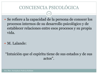 Tema 7 naturaleza de la conciencia moral | PPTX
