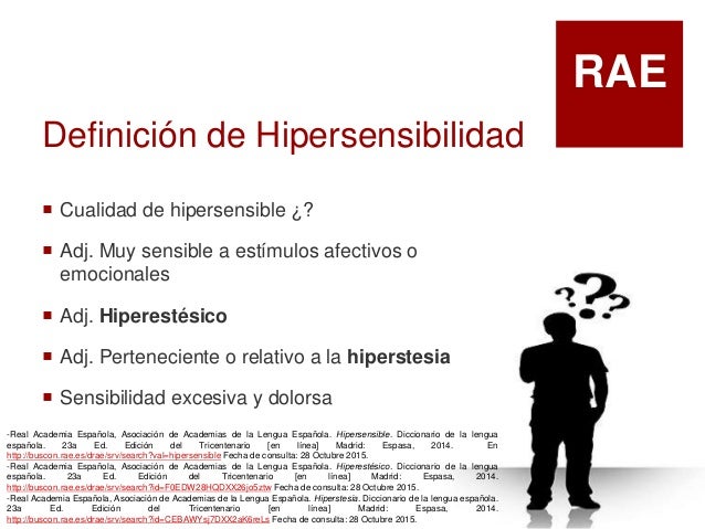 Tema 70 Definición de hipersensibilidad y clasificación de Tema 70 Definición de hipersensibilidad y clasificación de