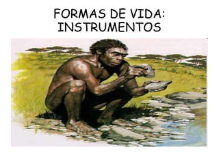 FORMAS DE VIDA:
INSTRUMENTOS
 