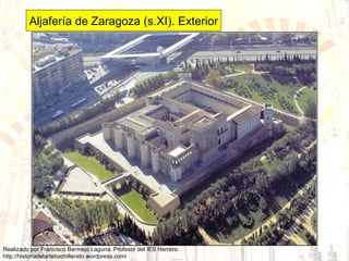 Aljafería de Zaragoza (s.XI). Exterior 