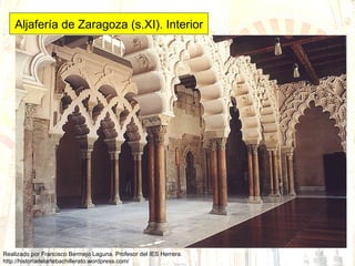 Aljafería de Zaragoza (s.XI). Interior 
