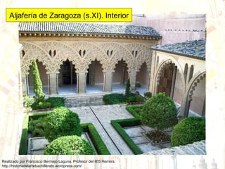 Aljafería de Zaragoza (s.XI). Interior 